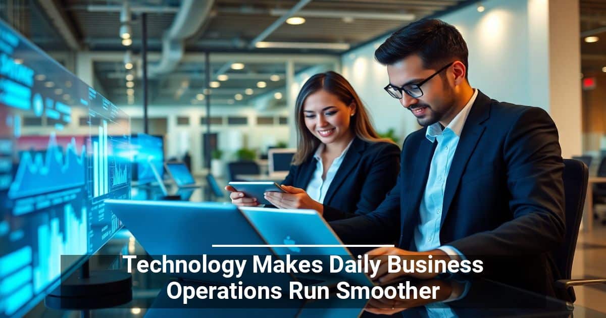 Technology Makes Daily Business Operations Run Smoother